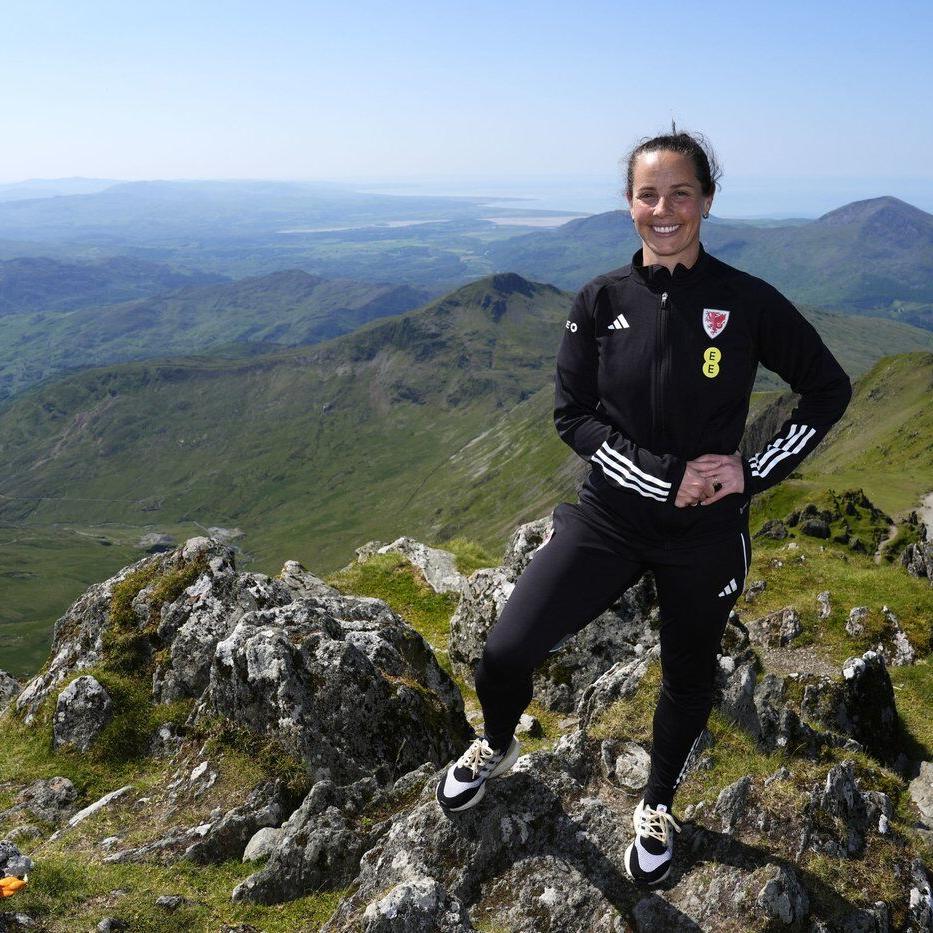 'Uphill battle': Wales coach hikes mountain to announce squad for Women's Euros